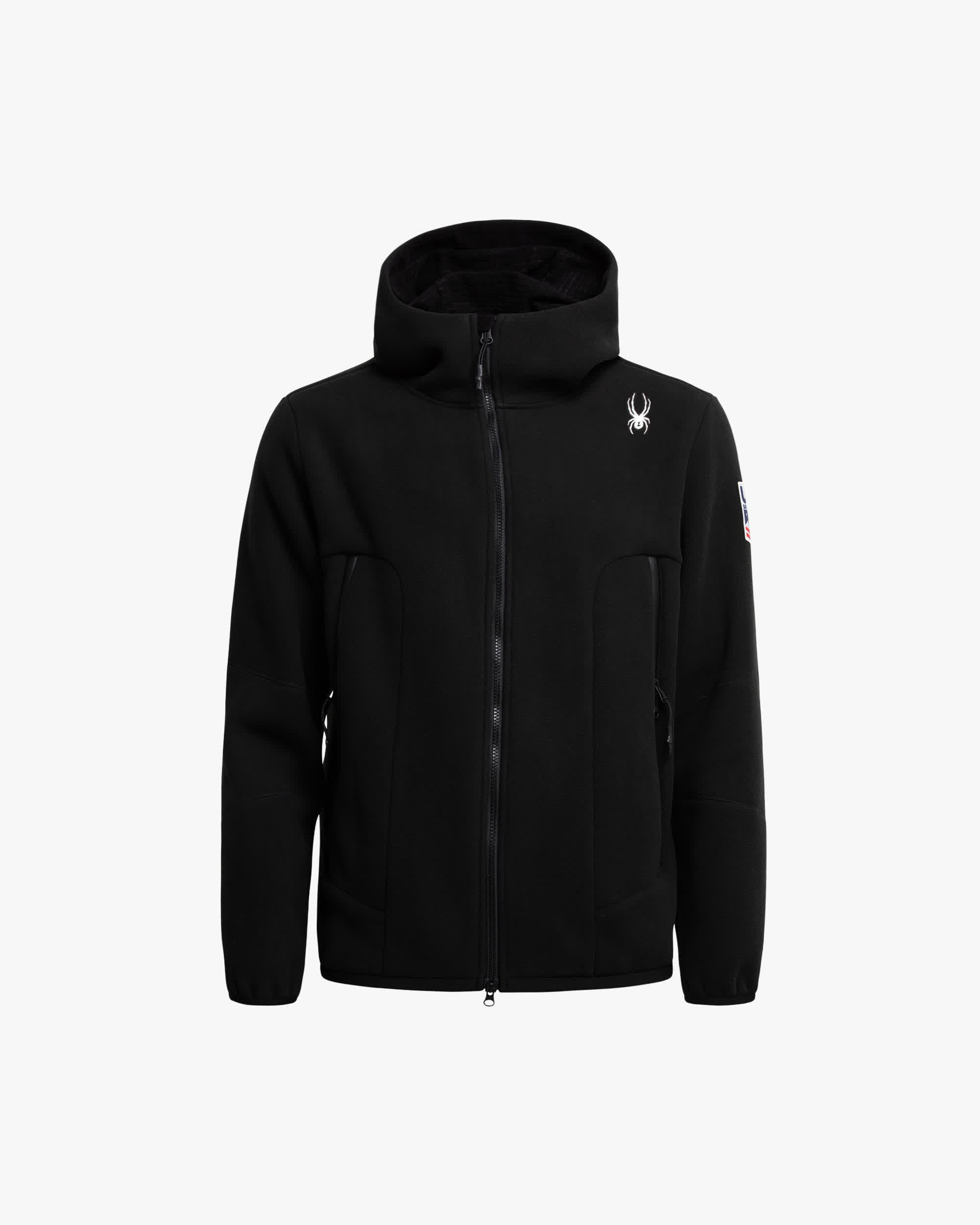 스파이더(SPYDER) US SKI TEAM 레플리카 맨즈 플리스 후드 집업